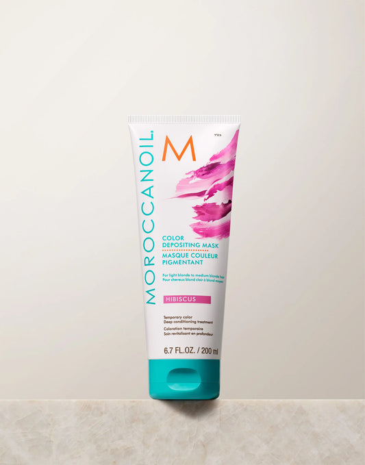 MOROCCANOIL - Color Depositing Mask Hibiscus - barvna maska za lase 200 ml