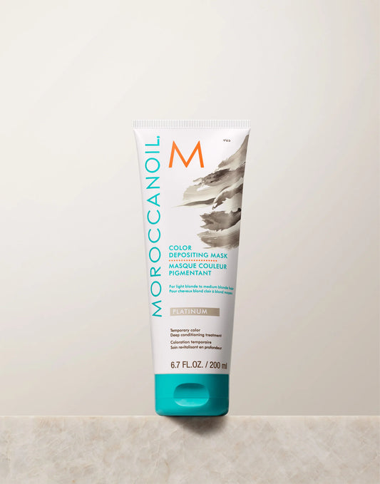 MOROCCANOIL - Color Depositing Mask Platinum - barvna maska za lase 200 ml