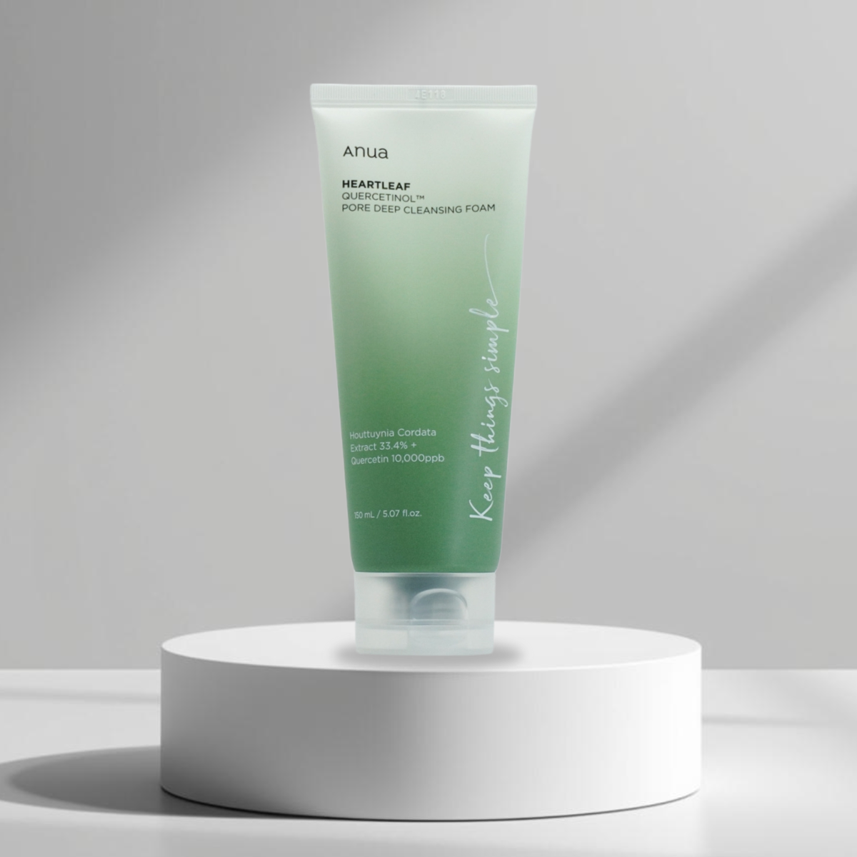 Anua Heartleaf Quercetinol Pore Deep Cleansing Foam - 150 Ml