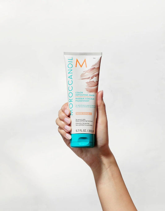 MOROCCANOIL - Color Depositing Mask Rose Gold - barvna maska za lase 200 ml