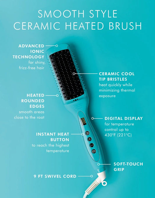 Moroccanoil smoothing Brush - Vroča krtača za ravnanje las