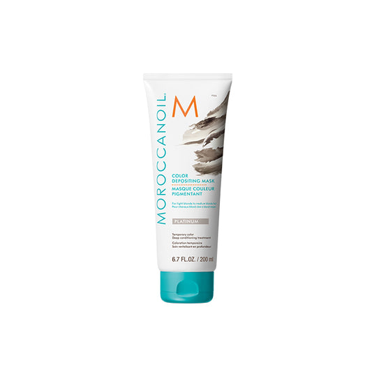 MOROCCANOIL - Color Depositing Mask Platinum - barvna maska za lase 200 ml