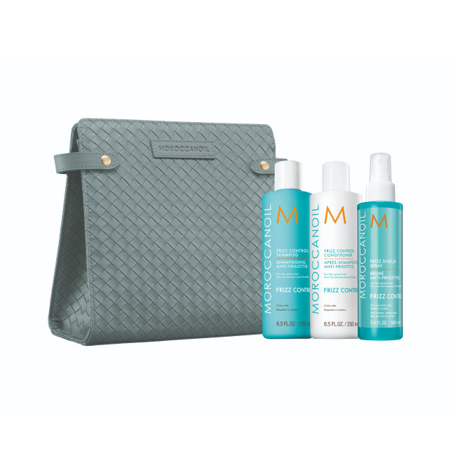 Morocanoil Holiday Set 2025 Frizz Control - praznični set za neukrotljive lase
