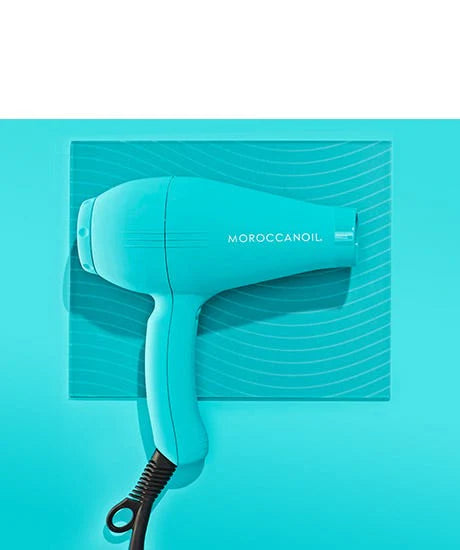 Moroccanoil Power Performance Ionic Hair Dryer - Sušilec za lase moder - 2200W difuzor + nastavek