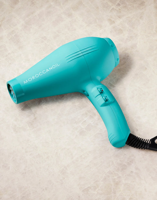 Moroccanoil Power Performance Ionic Hair Dryer - Sušilec za lase moder - 2200W difuzor + nastavek