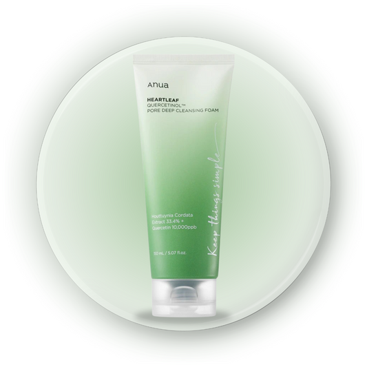 Anua Heartleaf Quercetinol Pore Deep Cleansing Foam - 150 Ml