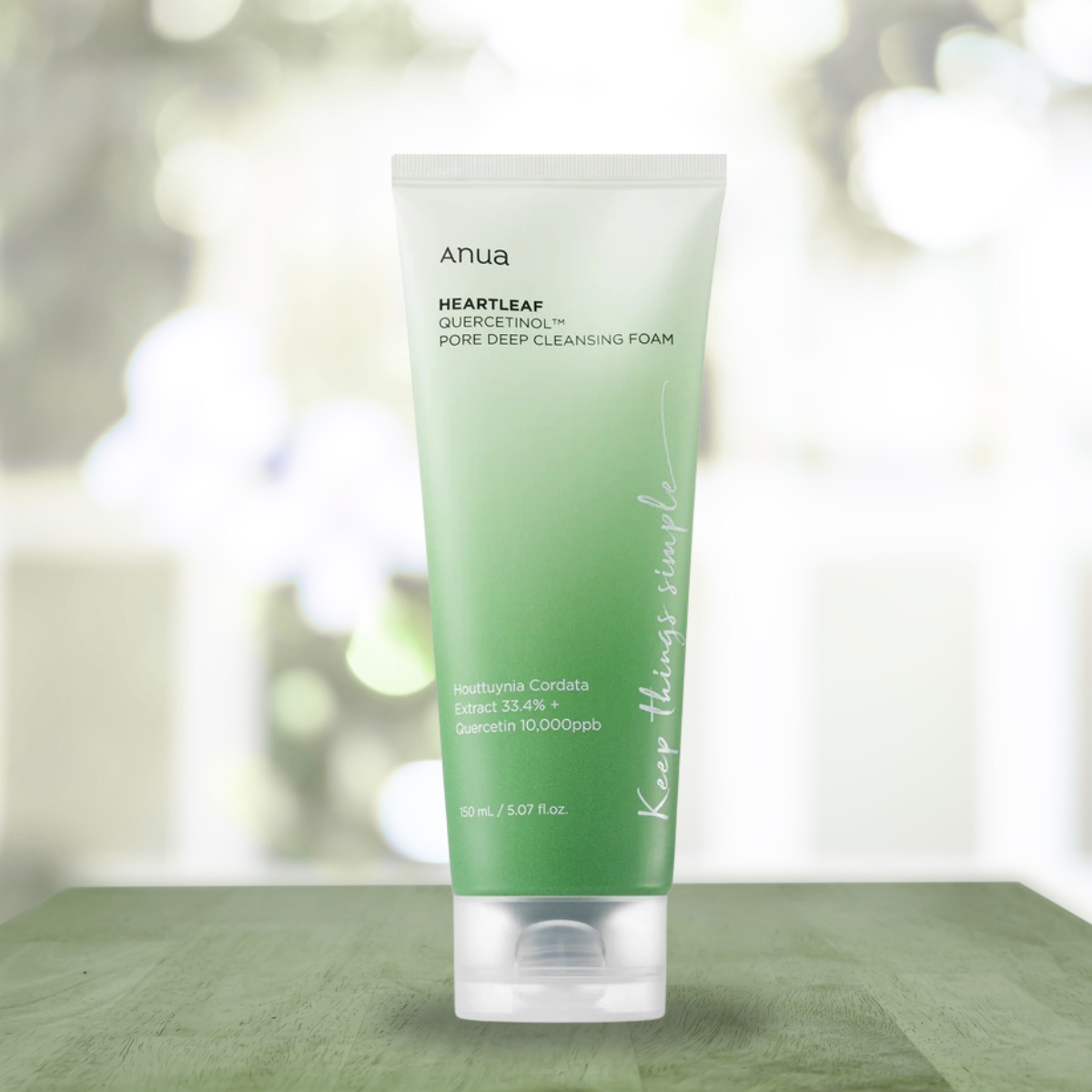 Anua Heartleaf Quercetinol Pore Deep Cleansing Foam - 150 Ml