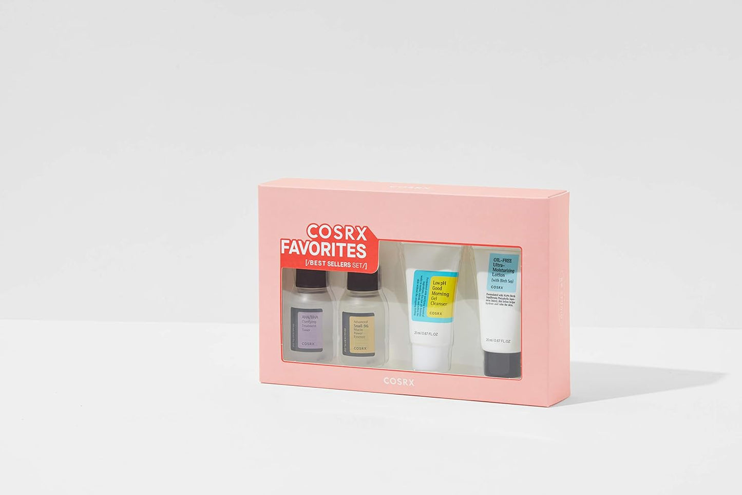 Cosrx Favorites Best Sellers Set Mini Sized 20ml