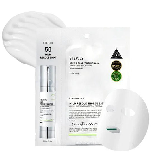 VT Cosmetics Mild Reedle Shot 50 2-Step Mask