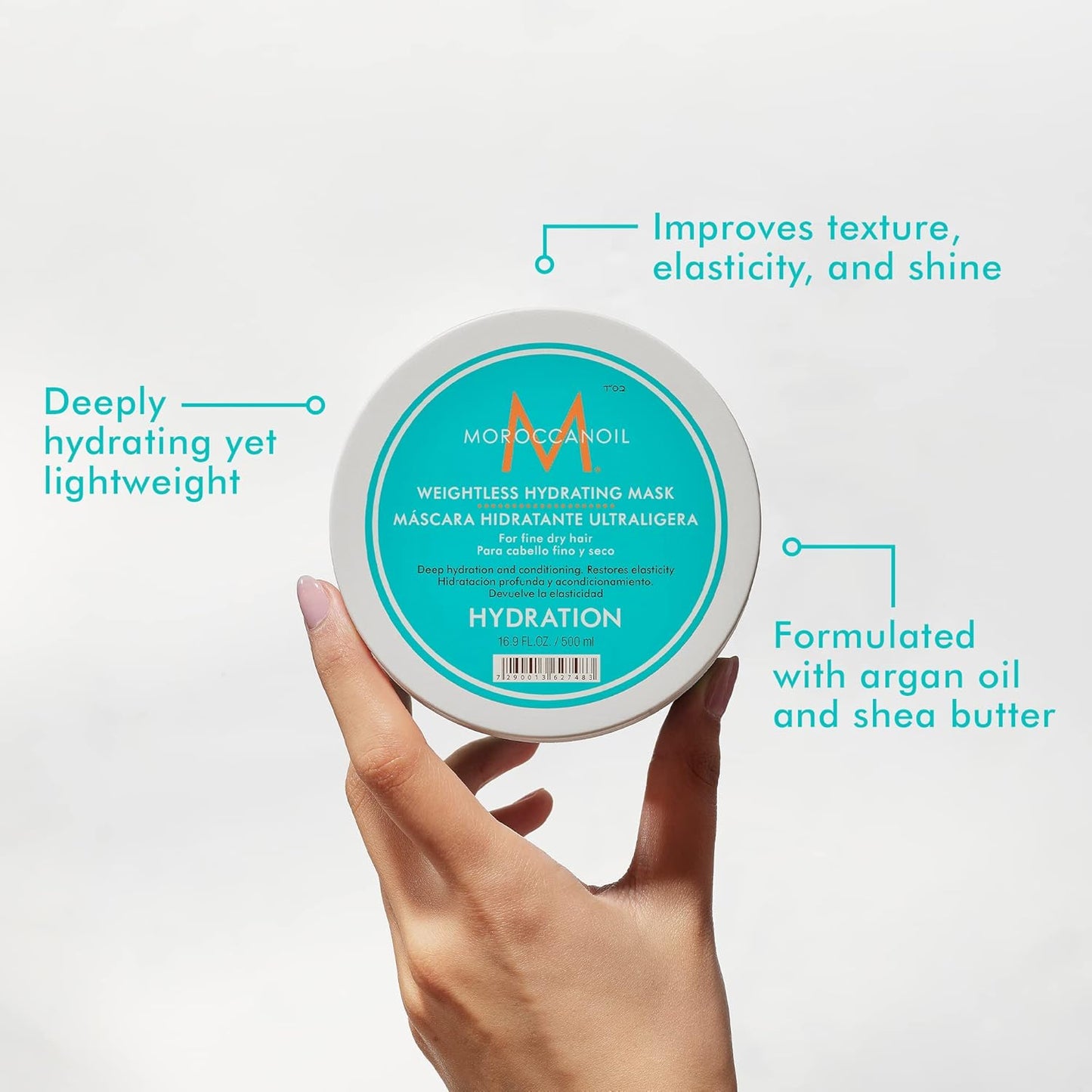 MOROCCANOIL - Weightless Mask 500 ml - Nežna maska za hidratacijo