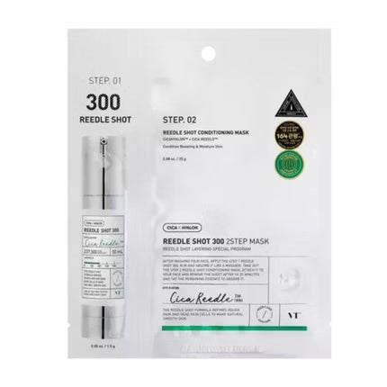 VT Cosmetics Reedle Shot 300 2-Step Mask