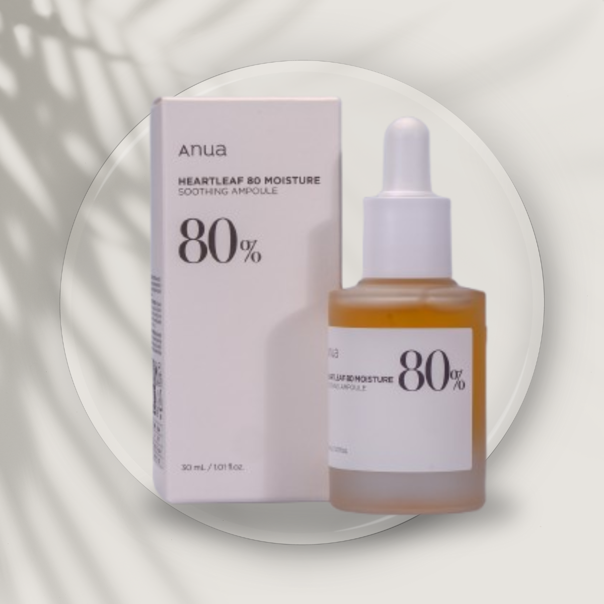 Anua Heartleaf 80% Moisture Soothing Ampoule - 30 Ml