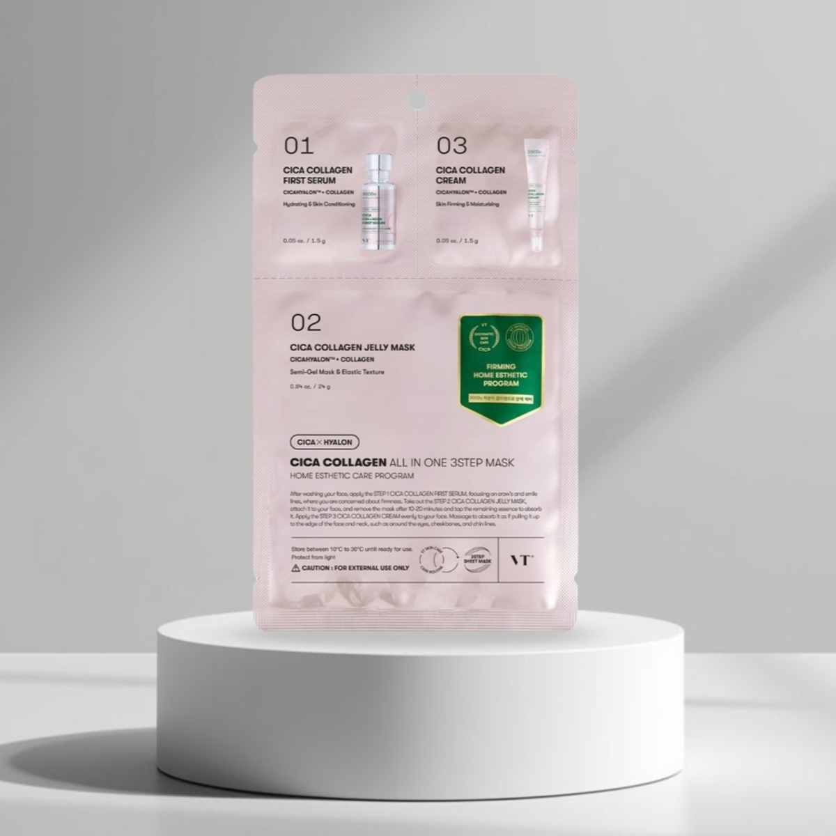 Vt Cosmetics Cica Collagen Mask all in one