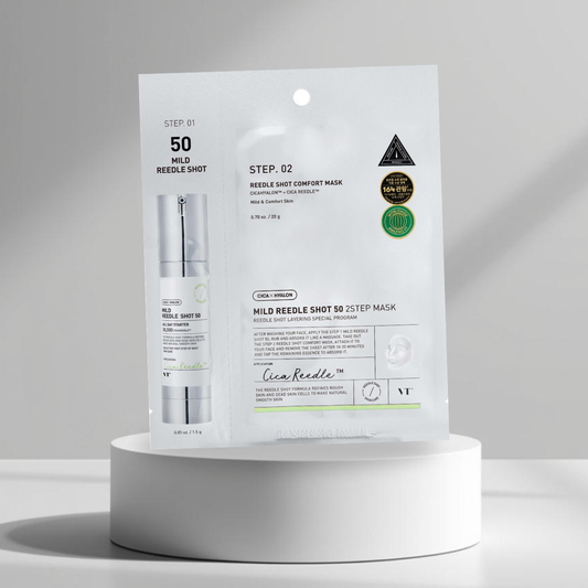 VT Cosmetics Mild Reedle Shot 50 2-Step Mask