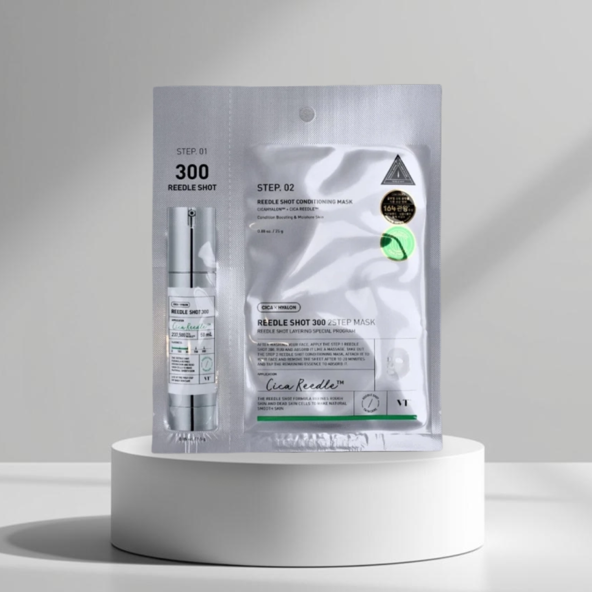 VT Cosmetics Reedle Shot 300 2-Step Mask