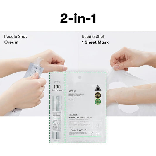 VT Cosmetic Reedle Shot 100 2-Step Mask