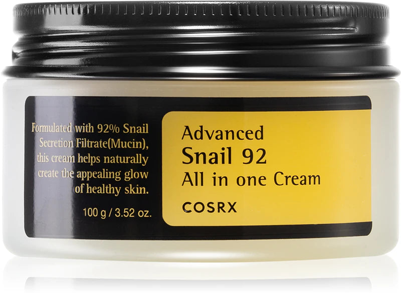 Cosrx Advanced cream Snail 92 All In One Korean Snail Mucin Face Cream & Gel