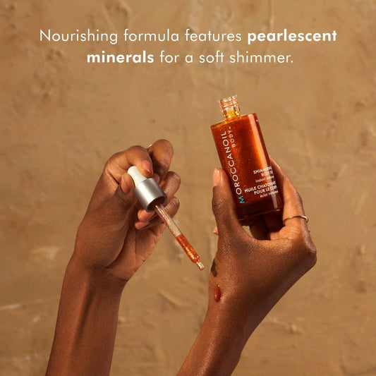 MOROCCANOIL - Body Shimmering Oil 50 ml - Olje z bisernim sijajem za telo