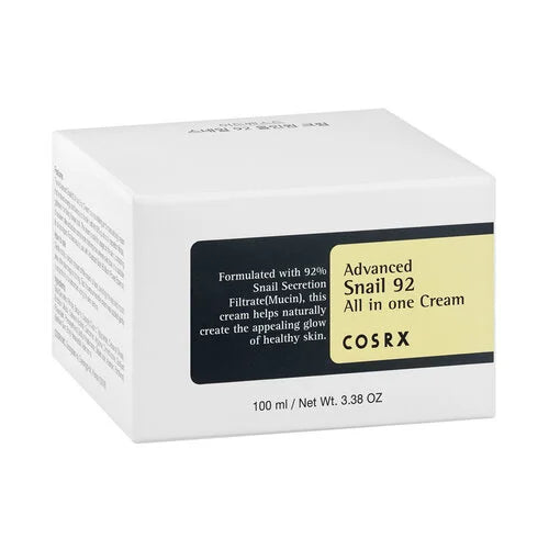 Cosrx Advanced cream Snail 92 All In One Korean Snail Mucin Face Cream & Gel
