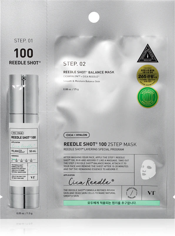 VT Cosmetic Reedle Shot 100 2-Step Mask