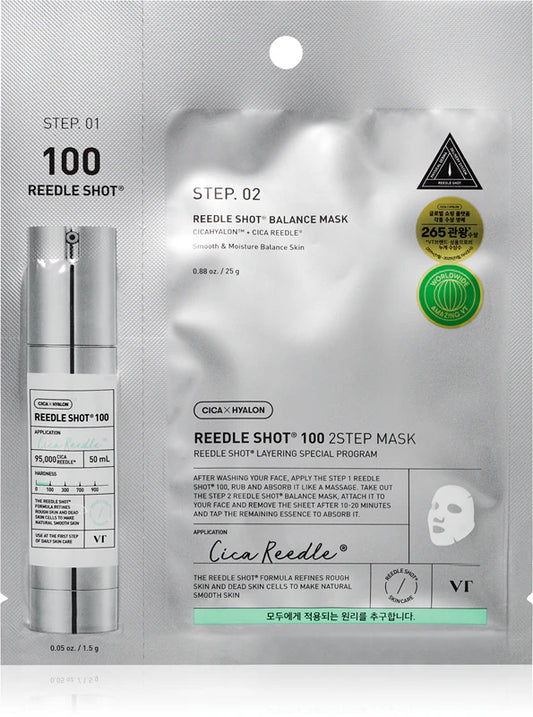 VT Cosmetic Reedle Shot 100 2-Step Mask