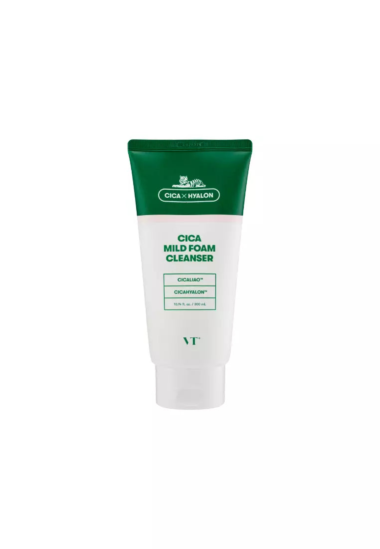 Vt Cosmetics Cica Mild Foam Cleanser - 300ml
