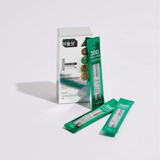 Vt Cosmetics Reedle Shot 300 Microneedle Face Booster 10 x 2ml